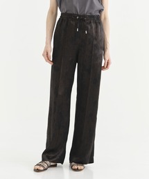 【CINOH/チノ】SATIN PRINT RELAX PANTS/サテンプリントリラックスパンツ