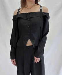 オフショルシャツ