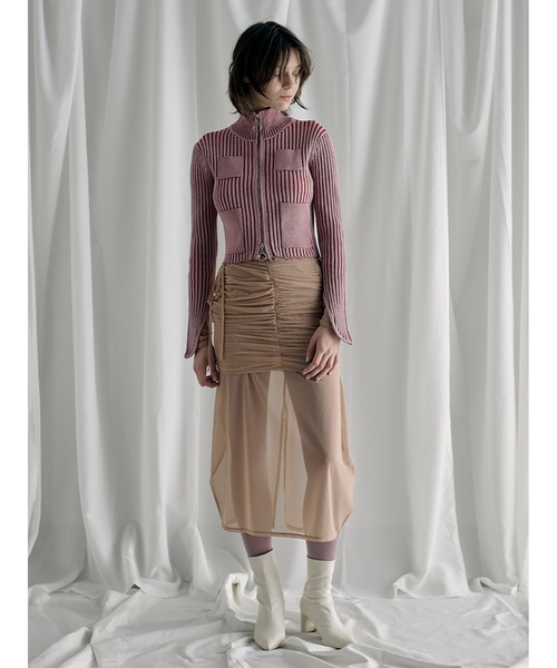 SORIN(ソリン )の「Power Net 2 Pieces Dress(ワンピース・レディース・ライム/ベージュ/ブラック・38)」の7枚目の写真