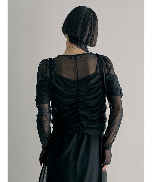 SORIN(ソリン )の「Power Net 2 Pieces Dress(ワンピース・レディース・ライム/ベージュ/ブラック・38)」の22枚目の写真