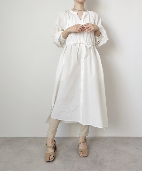 美品＊エイトン ファーカシミヤVネックプルオーバー ブラウン ゆったり