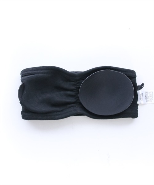 clear（クリア）の「カップ付きブラトップ[着回し力抜群 大人 カジュアル 夏]≪2024AW≫（チューブトップ・レディース・オフホワイト/ブラック・F）」の10枚目の写真