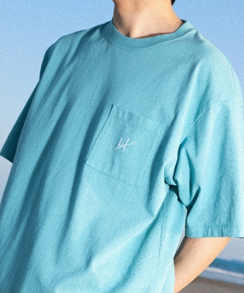 OD SCRIPT POCKET TEE / HUF ハフ Tシャツ（Tシャツ/カットソー）｜HUF（ハフ） 6,970円