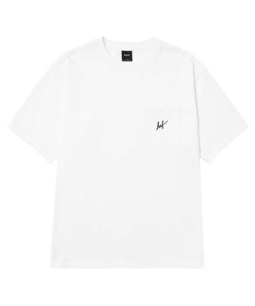 OD SCRIPT POCKET TEE / HUF ハフ Tシャツ（Tシャツ/カットソー）｜HUF（ハフ）