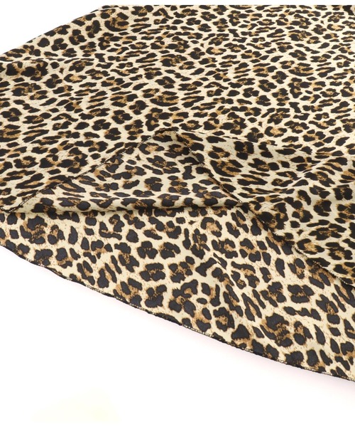 Settimissimo（セッティミッシモ）の「ITALY サテン レオパードプリント ロングスカート（スカート・レディース・ブラウン・FREE）」の5枚目の写真