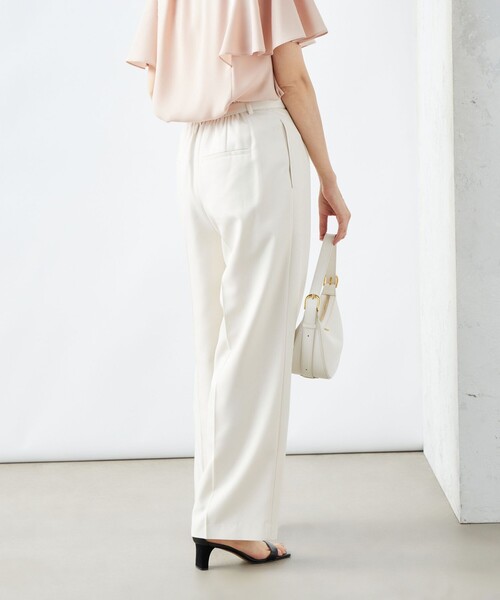 NOLLEY’S Sophi(ノーリーズソフィ)の「ウォッシャブルドライツイルベルト付ワイドパンツ(その他パンツ・レディース・ライトグレー/ベージュ/オフホワイト・38/36/34)」の17枚目の写真