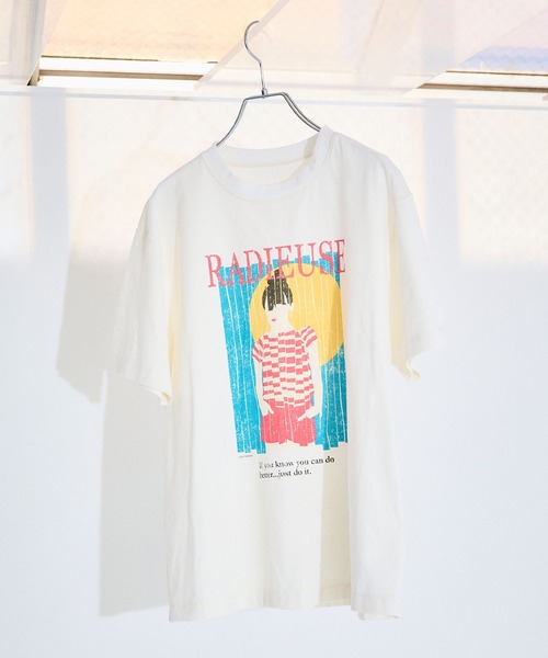 ELLEgirl(エルガール)の「グラフィックプリントTシャツ【ELLEgirl/エル ガール】(Tシャツ/カットソー・レディース・ホワイト/ホワイト系その他・FREE)」の6枚目の写真