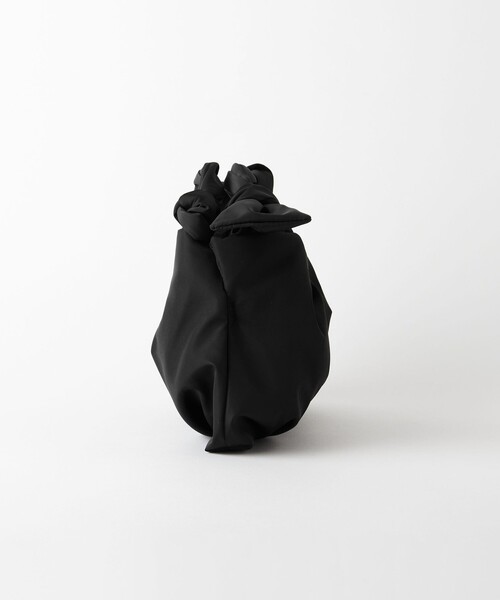 BEAUTY&YOUTH UNITED ARROWS（ビューティーアンドユースユナイテッドアローズ）の「ギャザー リボンハンドル ショルダーバッグ -2WAY-（ショルダーバッグ・レディース・イエロー/ブラック/ワインレッド・FREE）」の14枚目の写真