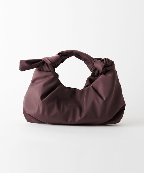 BEAUTY&YOUTH UNITED ARROWS（ビューティーアンドユースユナイテッドアローズ）の「ギャザー リボンハンドル ショルダーバッグ -2WAY-（ショルダーバッグ・レディース・イエロー/ブラック/ワインレッド・FREE）」の11枚目の写真