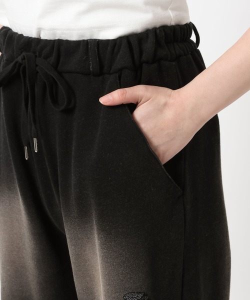 Anui（アニュイ）の「【UNISEX/2サイズ展開】モンスターダメージスウェットパンツ（スウェットパンツ・レディース・ブラック/ブラウン/ブルー・SMALL/MEDIUM）」の9枚目の写真