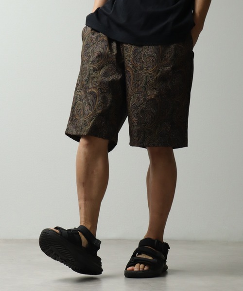 MADE IN JAPAN】 ヴィンテージペイズリー 古着風 リラックスフィット