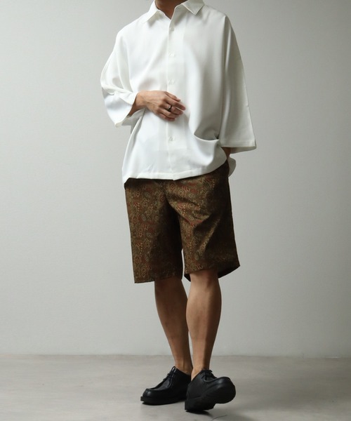 美品　The Stylist Japan パンツ (ペイズリー柄 コーデュロイ) DSC_6054_600x.jpg?v=1711772719