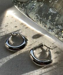 [aura/オーラ] DROP HOOP シルバーピアス
