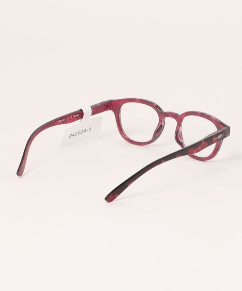 MARK'S(マークス)の「リーディンググラス 老眼鏡 <1187C1> RS eyeshop アールエス・アイショップ(メガネ・レディース・レッド系・度数+1.5/度数+2.0/度数+2.5)」の4枚目の写真
