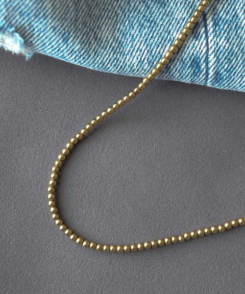 MIXTO（ミスト）の「Ernesto XS / 3mm（ネックレス・レディース・ゴールド/シルバー・XS）」の2枚目の写真