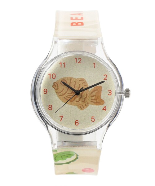 BEAMS JAPAN(ビームス ジャパン)の「ビームス ジャパン オリジナル 和 ウォッチ(アナログ腕時計・メンズ・サックスブルー/ベージュ/オレンジ・ONE SIZE)」の4枚目の写真