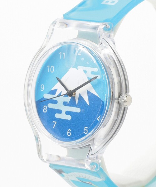 BEAMS JAPAN(ビームス ジャパン)の「ビームス ジャパン オリジナル 和 ウォッチ(アナログ腕時計・メンズ・サックスブルー/ベージュ/オレンジ・ONE SIZE)」の15枚目の写真