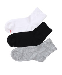 HANES | 【Hanes/ヘインズ】レディース 【3足組】クォーターレングスソックス(ソックス/靴下)