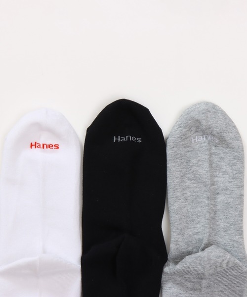 HANES（ヘインズ）の「【Hanes/ヘインズ】レディース 【3足組】クォーターレングスソックス（ソックス/靴下・レディース・その他/その他1・SMALL）」の6枚目の写真
