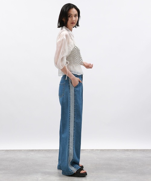 LAKOLE（ラコレ）の「アソートビーズビスチェ / 138652（ベスト・レディース・ブラック/シルバー・FREE）」の20枚目の写真