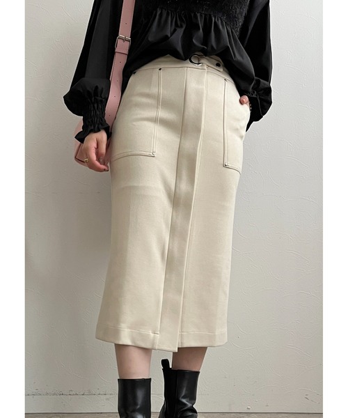 【セール】スエポンスカート（スカート）｜Palm Riche（ポームリシュ）