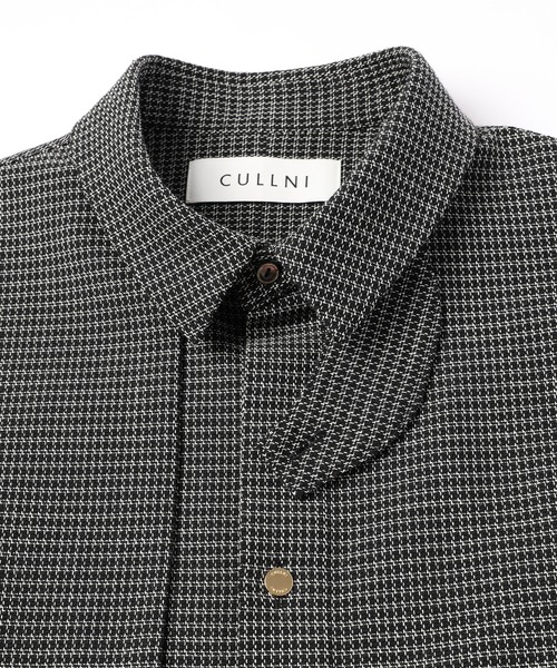 CULLNI（クルニ）の「24-AW-015B / Wool Check Cross Weave