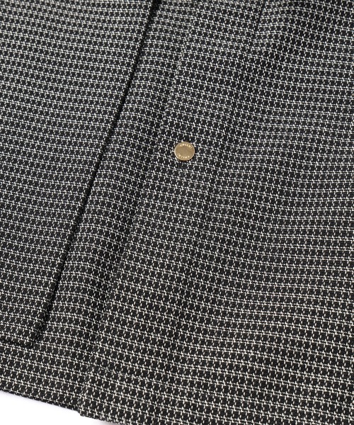 CULLNI（クルニ）の「24-AW-015B / Wool Check Cross Weave