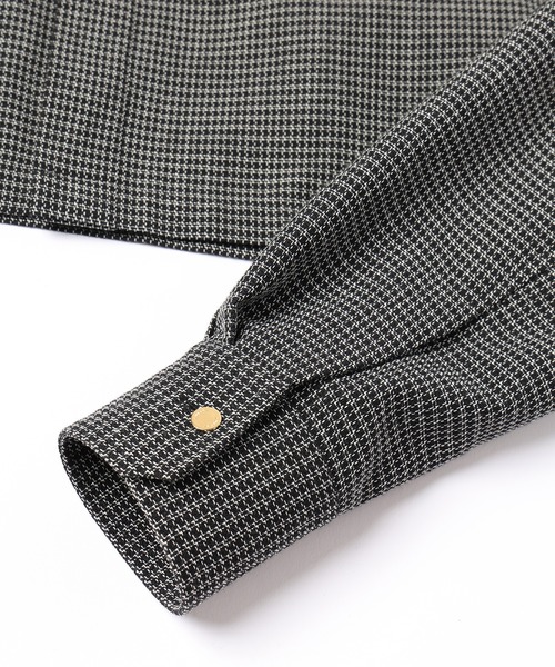 CULLNI（クルニ）の「24-AW-015B / Wool Check Cross Weave