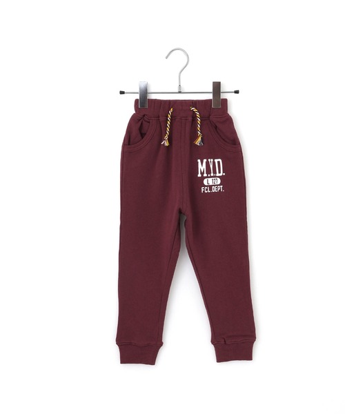 MAKE YOUR DAY（メイクユアデイ）の「MYDカットソージョガーパンツ■80～140cm（スウェットパンツ・キッズ・ブラック/パープル/ネイビー/グレー・110/120/80/130/140/90/100）」の17枚目の写真