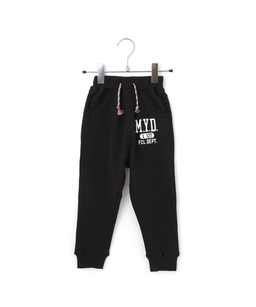 MAKE YOUR DAY（メイクユアデイ）の「MYDカットソージョガーパンツ■80～140cm（スウェットパンツ・キッズ・ブラック/パープル/ネイビー/グレー・110/120/80/130/140/90/100）」の12枚目の写真