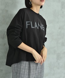 INTERPLANET（インタープラネット）の「ビッグシルエットフロッキーロゴＴ（Tシャツ/カットソー）」