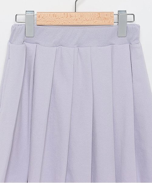 LOVETOXIC(ラブトキシック)の「【LTXC】速乾プリーツSETUP(ワンピース・キッズ・トップグレー/ラベンダー/ブラック・S/M/L)」の12枚目の写真