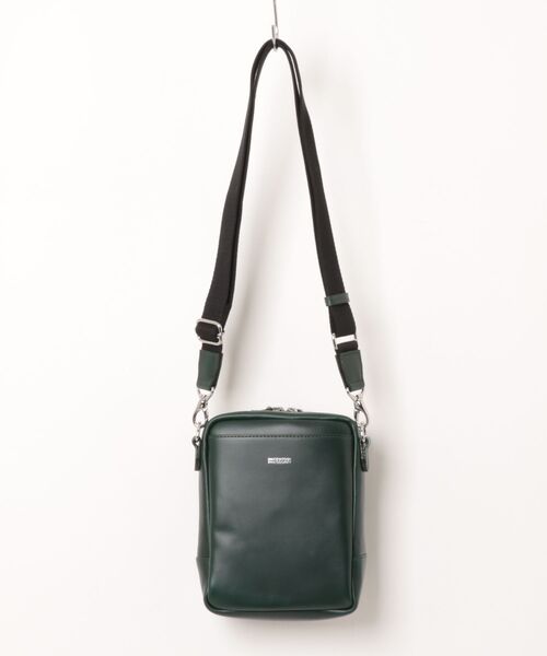 MACKINTOSH PHILOSOPHY(マッキントッシュ フィロソフィー)の「ブレイヴァル ショルダーバッグ 本革使用 73122(ショルダーバッグ・メンズ・ブラック/ネイビー/ダークグリーン系・FREE)」の14枚目の写真