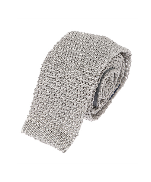 POLO RALPH LAUREN（ポロ ラルフ ローレン）の「ニット シルク ソリッド タイ（ネクタイ・メンズ・ネイビー/ブラック/シルバー・ONE SIZE）」の11枚目の写真