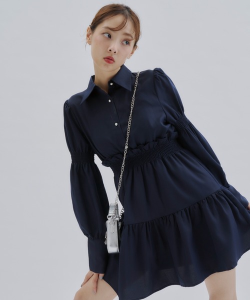 2セットLallanaララーナ)リボンショートカーディガンアイボリー、ワンピース Lallana（ララーナ）｜ファッションアイテム一覧 - WEAR