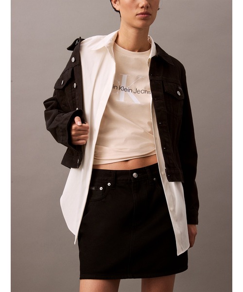 Fafaカルバンクラインデニムジャケット ・スカート Fafaカルバンクラインデニムジャケット ・スカート ミニスカート