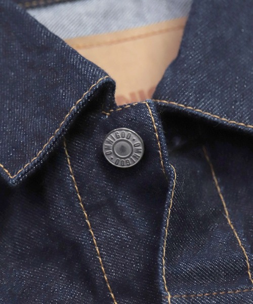OMNIGOD（オムニゴッド）の「[OMNIGOD womens / オムニゴッド] 12ozセルヴィッチデニム 1stタイプジャケット（デニムジャケット・レディース・ワンウォッシュ・3/2）」の17枚目の写真