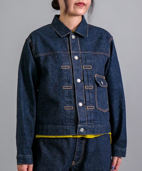 OMNIGOD womens / オムニゴッド] 12ozセルヴィッチデニム 1stタイプ