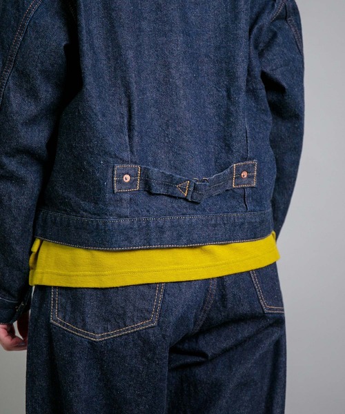 OMNIGOD（オムニゴッド）の「[OMNIGOD womens / オムニゴッド] 12ozセルヴィッチデニム 1stタイプジャケット（デニムジャケット・レディース・ワンウォッシュ・3/2）」の14枚目の写真