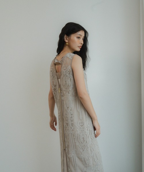 逆輸入 chemical ケミカルレースジッパードレス dress zipper lace スーツ・フォーマル・ドレス