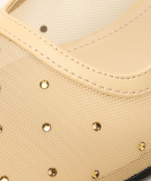 Spick & Span(スピックアンドスパン)の「Spick & Span キラキラチュールメリージェーン(その他シューズ・レディース・ブラック/ベージュ・SMALL/LARGE/MEDIUM)」の14枚目の写真