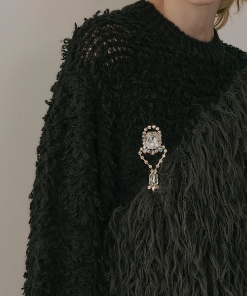 LA BELLE ETUDE(ラベルエチュード)の「big stone bijou brooch(ブローチ/コサージュ・レディース・その他・FREE)」の10枚目の写真