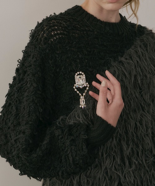 LA BELLE ETUDE(ラベルエチュード)の「big stone bijou brooch(ブローチ/コサージュ・レディース・その他・FREE)」の17枚目の写真