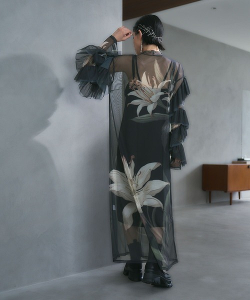 HARE シアーマーブル柄ワンピース 楽天市場】【SALE／37%OFF】シアーマーブルガラワンピース HARE