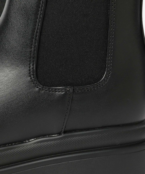 GLOBAL WORK（グローバルワーク）の「スタイルアップサイドゴアブーツ/149165（ブーツ・キッズ・ブラック・22cm/23cm/24cm/21cm）」の3枚目の写真