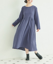pairmanon | 【リンクコーデ】【ママサイズ】ダブルガーゼ コットン ワンピース(ワンピース)