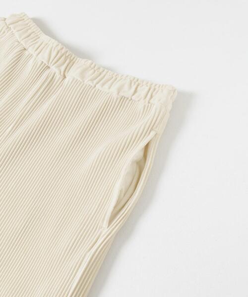 ITEMS URBANRESEARCH(アイテムズ アーバンリサーチ)の「プリーツシャーリングパンツ(その他パンツ・レディース・ホワイト系その他/ベージュ/グレー/ブラック・FREE)」の14枚目の写真