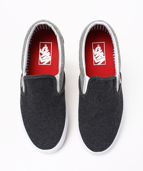 VANS(バンズ)の「【Ciaopanic】【VANS/バンズ】 CLASSICSLIPON(スニーカー・レディース・グレー・5/6/7)」の4枚目の写真