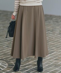 grove | レザーライクフレアスカート(スカート)