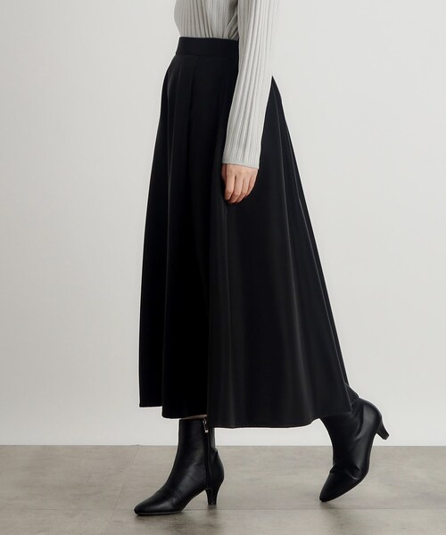 grove（グローブ）の「◆【雑誌掲載】レザーライクフレアスカート（スカート・レディース・ブラウン系その他/ブラック・01/02/03/04/05）」の3枚目の写真